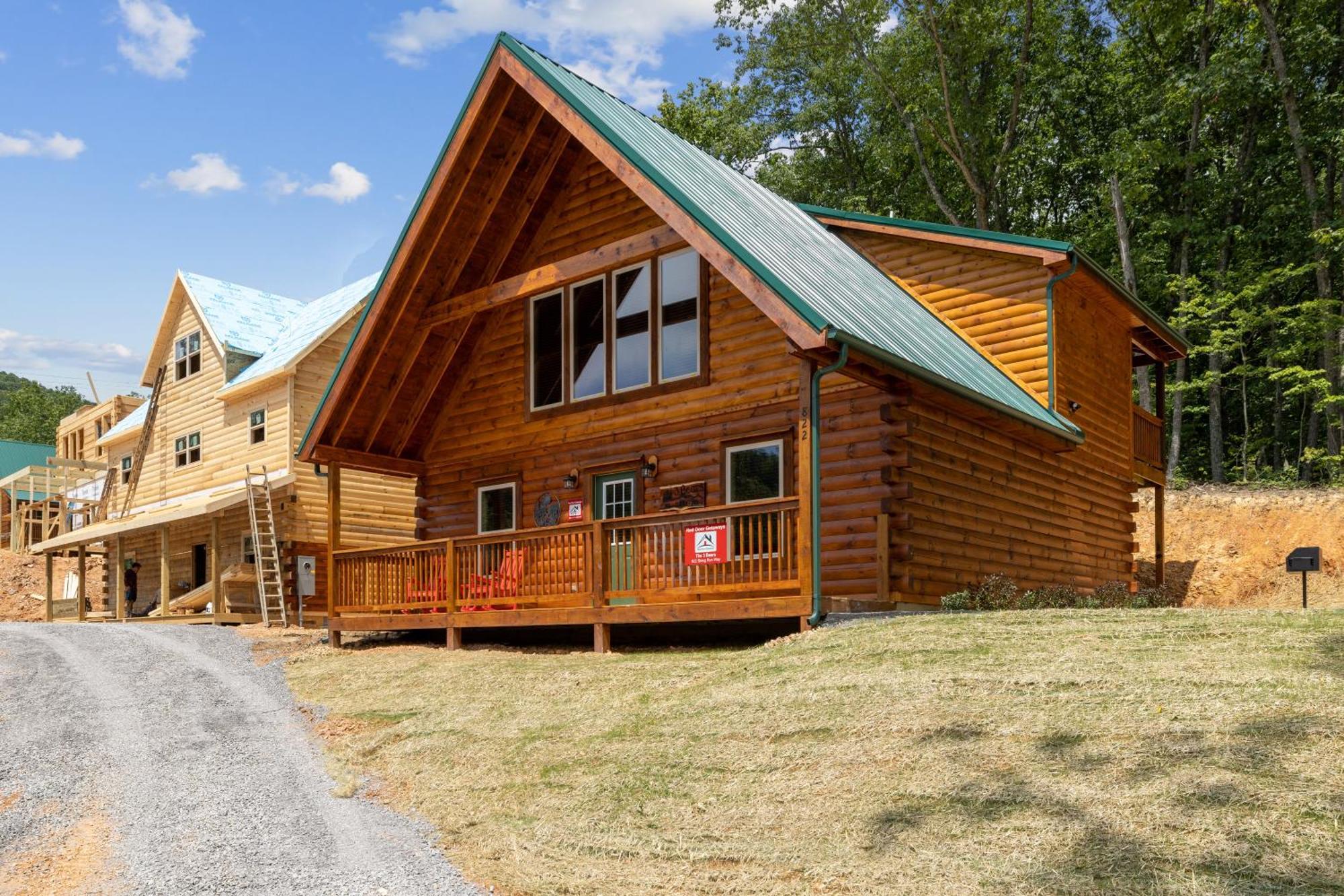 The 3 Bears Is A Newly Built 3 Bedroom Cabin Only 3 Minutes From The Parkway! Піджен-Фордж Екстер'єр фото