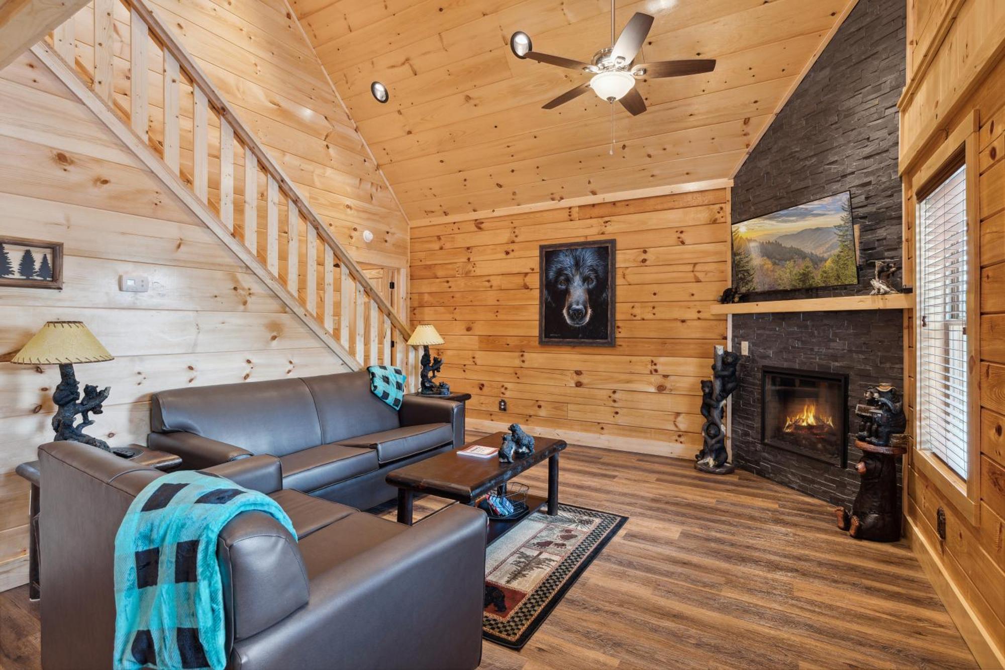 The 3 Bears Is A Newly Built 3 Bedroom Cabin Only 3 Minutes From The Parkway! Піджен-Фордж Екстер'єр фото